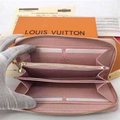 pink louis vuitton wallet.